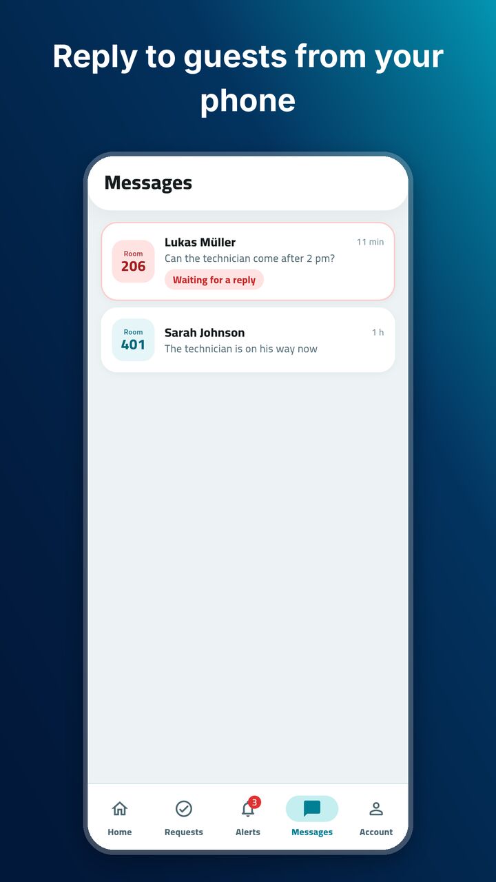 هوتيلا CRM — شاشة 6